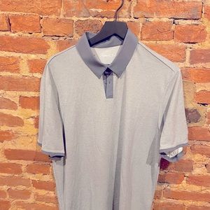 Light Grey Adidas Climachill Golf Polo